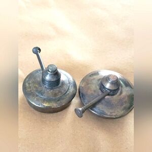 2 FB Rogers Silver Co. Chafing Dish Burners
